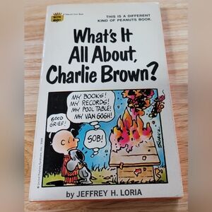 What's It All About, Charlie Brown? by Jeffrey H. Loria (1969, Trade Paperback)